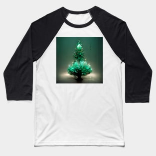 Christmas Crystal Forest III Baseball T-Shirt